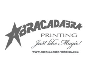 abracadabra printing logo