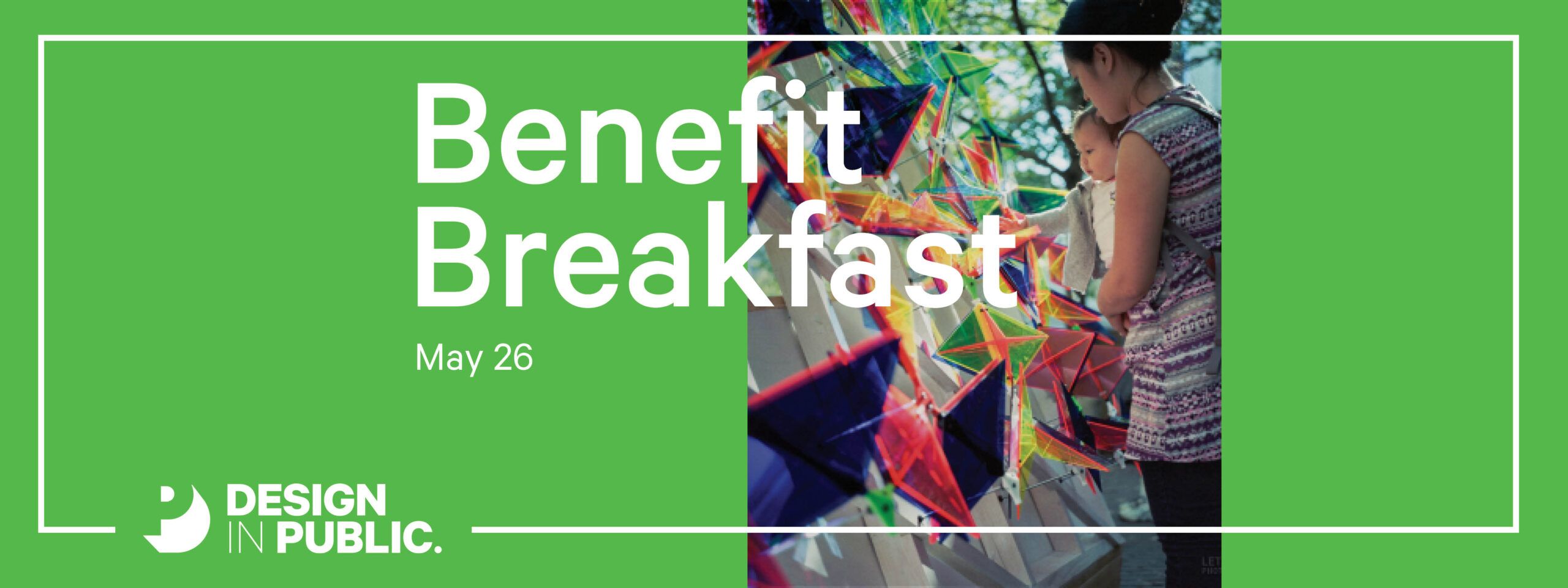 Design in Public Benefit Breakfast is May 26